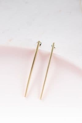 Clare Elizabeth Kilgour | Slimline Drop Stud Earrings
