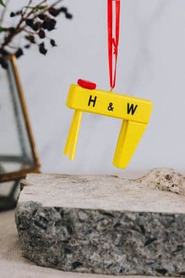 Cowfield Design | Wee H&W Crane Decoration
