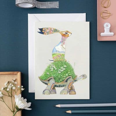 Daniel Mackie | Hare and Tortoise Card