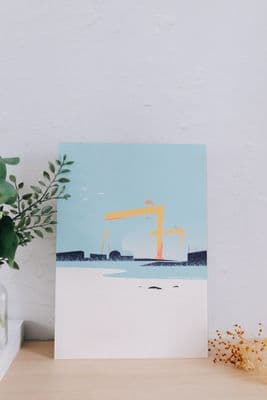 Darren Lyttle | Samson & Goliath, Belfast Print