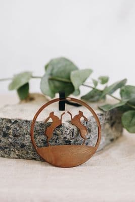 David Mayne | Boxing Hares Decoration