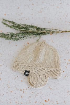 Debbie McCann Baby Hat | Cream