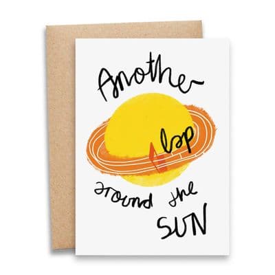 Debmon Design | Another Lap Around the Sun Card