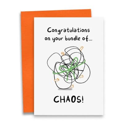 Debmon Design | Congratulations on Your Bundle of Chaos Card
