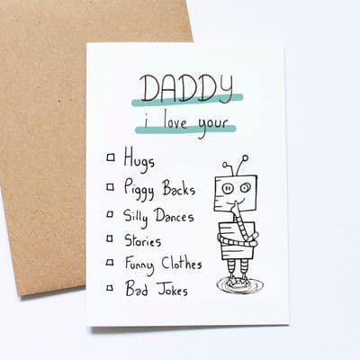 Debmon Design | Daddy I Love Card