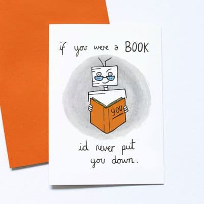 Debmon Design | If You Were a Book'Card