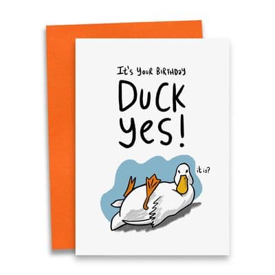 Debmon Design | It's Your Birthday Duck Yes! Card