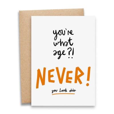 Debmon Design | You're What Age?! Card