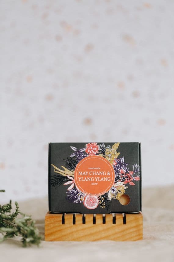 Deborah Neill | Pure Handmade Natural Plant Based Soap | May Chang & Ylang Ylang Soap Bar