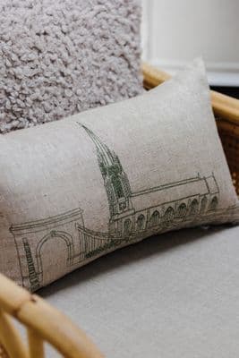 Deborah Toner | Marlow Bridge Cushion | Long Basket Weave