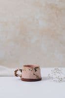 Dee Quinn Ceramics | Handmade Ceramic Espresso Cup | Pink Pottery | Deirdre Kerrigan