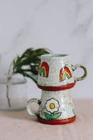 Dee Quinn Ceramics | Handmade Ceramic Mug | Rainbow Pottery | Deirdre Kerrigan