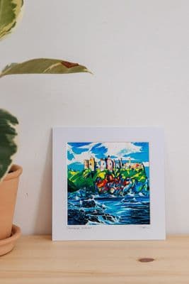 Desie O'Reilly | Dunluce Waves Print