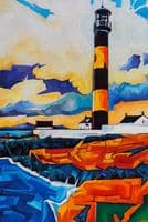 Desie O'Reilly Artist | St John’s Lighthouse Art | Northern Ireland Print
