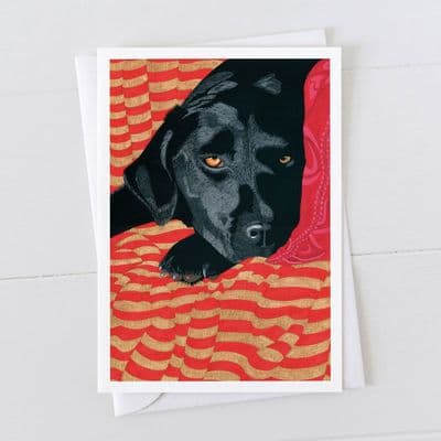Diane Williams | Black Labrador Card