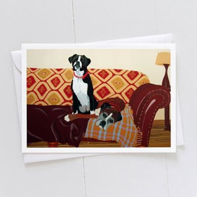 Diane Williams | Boxer Dogs Card