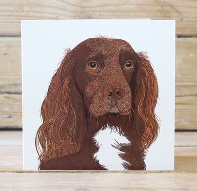 Diane Williams | Cocker Spaniel Dog Card