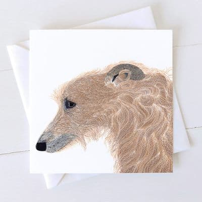 Diane Williams | Lurcher Dog Card