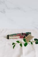 Don't Forget the Dog | Tweed Dog Collar | Green