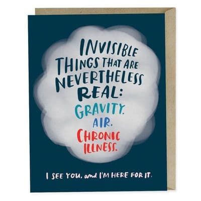 Em & Friends | Invisible Illness Card