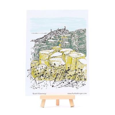 Flax Fox | Giant's Causeway Postcard