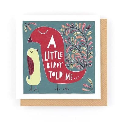 Fréya | A Little Birdy Told Me Card