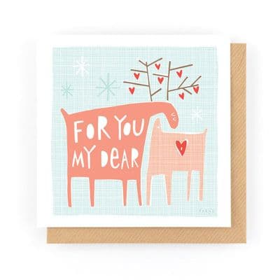 Fréya | For You My Dear Christmas Card