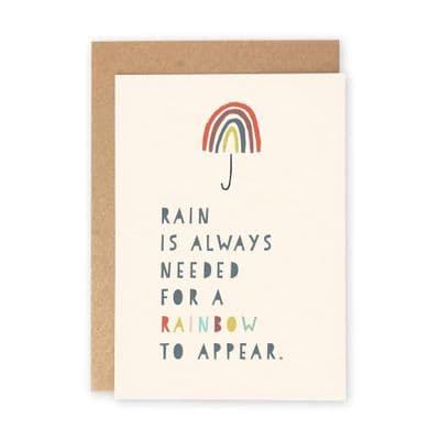 Fréya | Rain & Rainbows Card