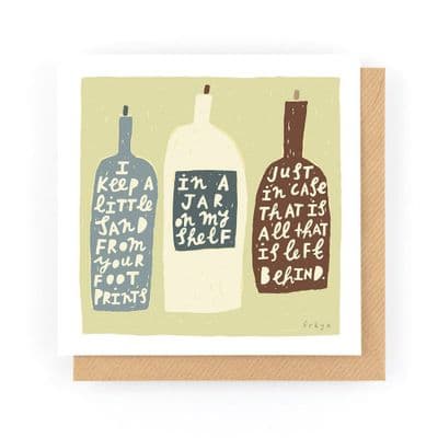 Fréya | Sand From Your Footprints Card