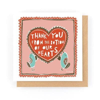 Fréya | Thank You From Our Hearts Card