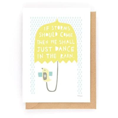 Fréya | We Shall Dance in the Rain Card