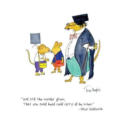 Fred Hughes | And Still the Wonder Grew Print