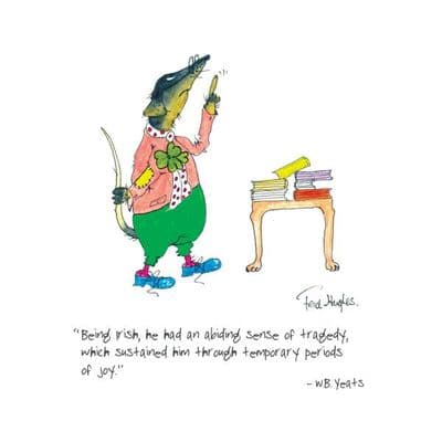 Fred Hughes | Being Irish Print