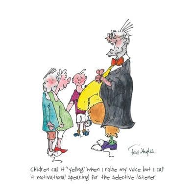 Fred Hughes | Children Call it Yelling Print