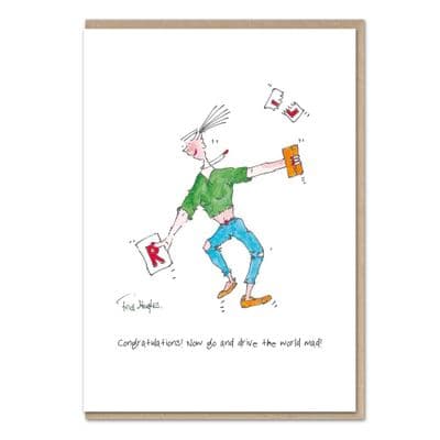 Fred Hughes | Congratulations! Driving Test Card