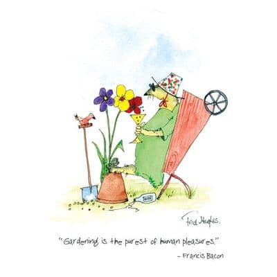 Fred Hughes | Gardening Pleasure Print