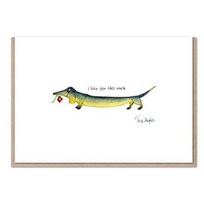 Fred Hughes | I Love You This Much Card