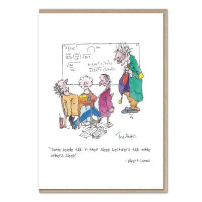 Fred Hughes | Lecturers Talk Card