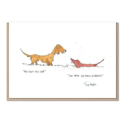 Fred Hughes | My Feet Are Cold Card