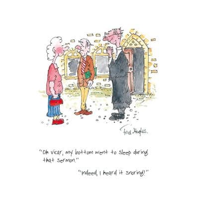 Fred Hughes | Oh Vicar Print