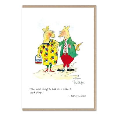 Fred Hughes | The Best Thing to Hold Onto Card