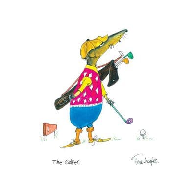 Fred Hughes | The Golfer Print