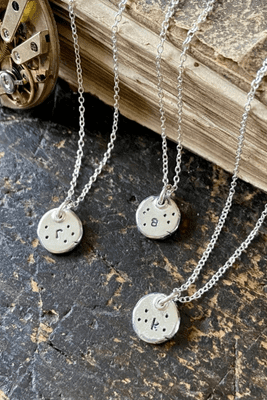 Gemma Atwell | Initial Letter Monogram Nugget Pendant