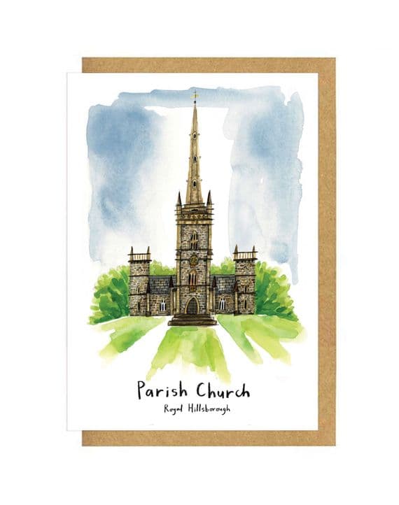 Gemma O'Neill Artist | Hillsborough Parish Church Card | Royal Hillsborough | Northern Ireland