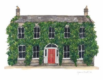 Gemma O'Neill | Hillsborough Park Lane House Print