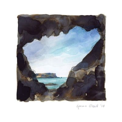 Gemma O'Neill | Portbradden Cave View II Original