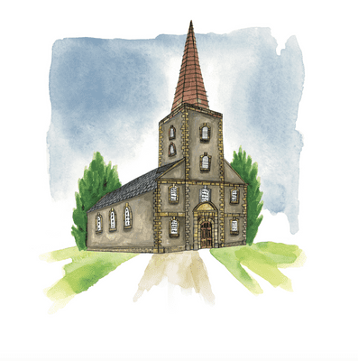 Gemma O'Neill | St John's Parish Church Moira Print