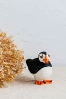 Gin Durham Ceramic Sculpture | Puffin Sculpture | Ceramic Puffin Sculpture