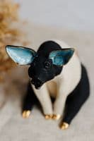 Gin Durham Ceramic Sculpture | Sitting Pig Sculpture | Ceramic Pig Sculpture