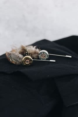 Hannah Trimble | Feather & Cartridge Pin